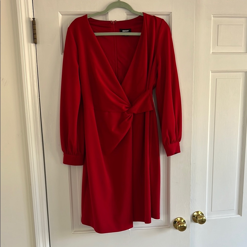 DKNY Red Women's Dress
